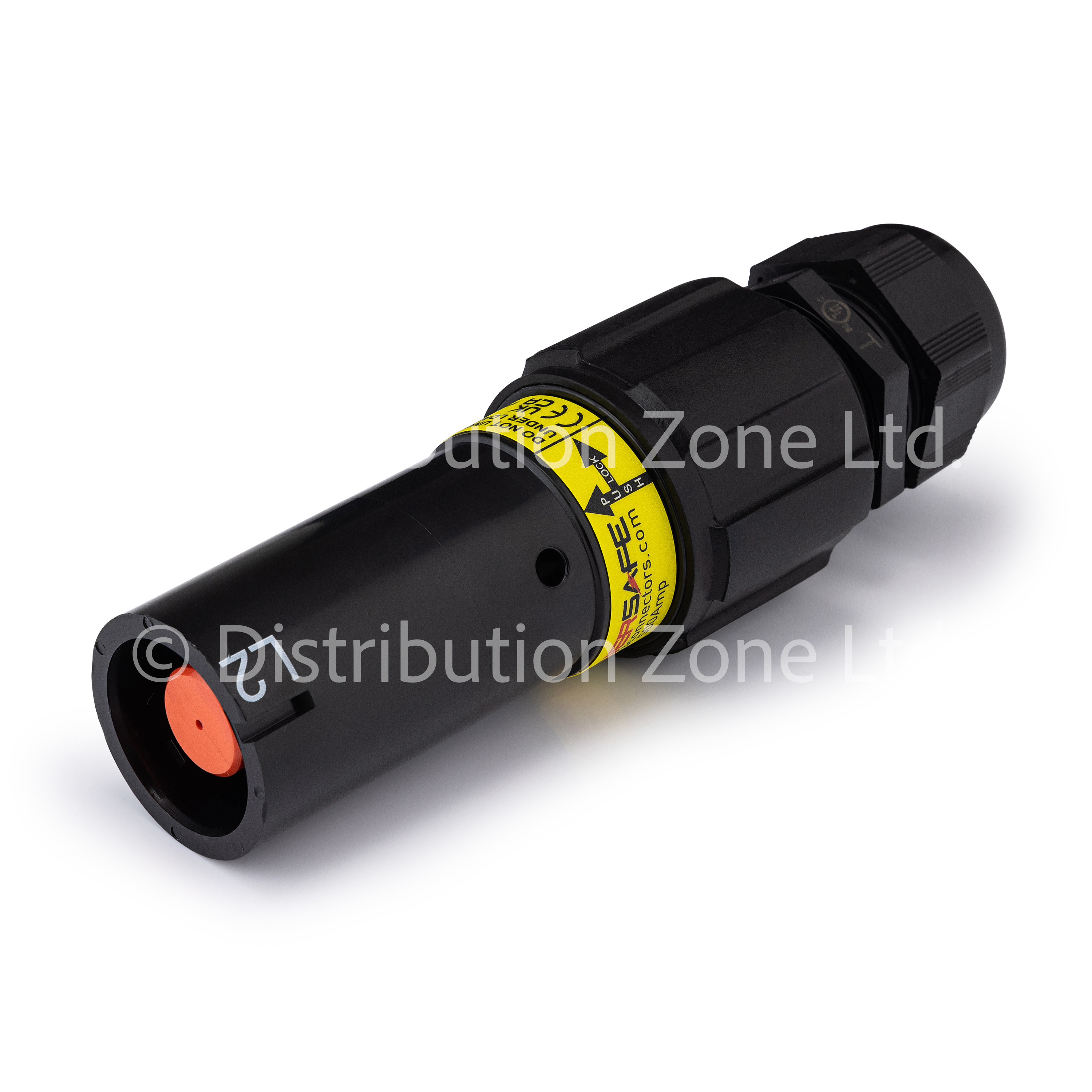 Powersafe Powerlock Connector 500A Line Source L2 Black 185mm2 M40B